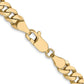 Flat Beveled Curb Chain - WBC