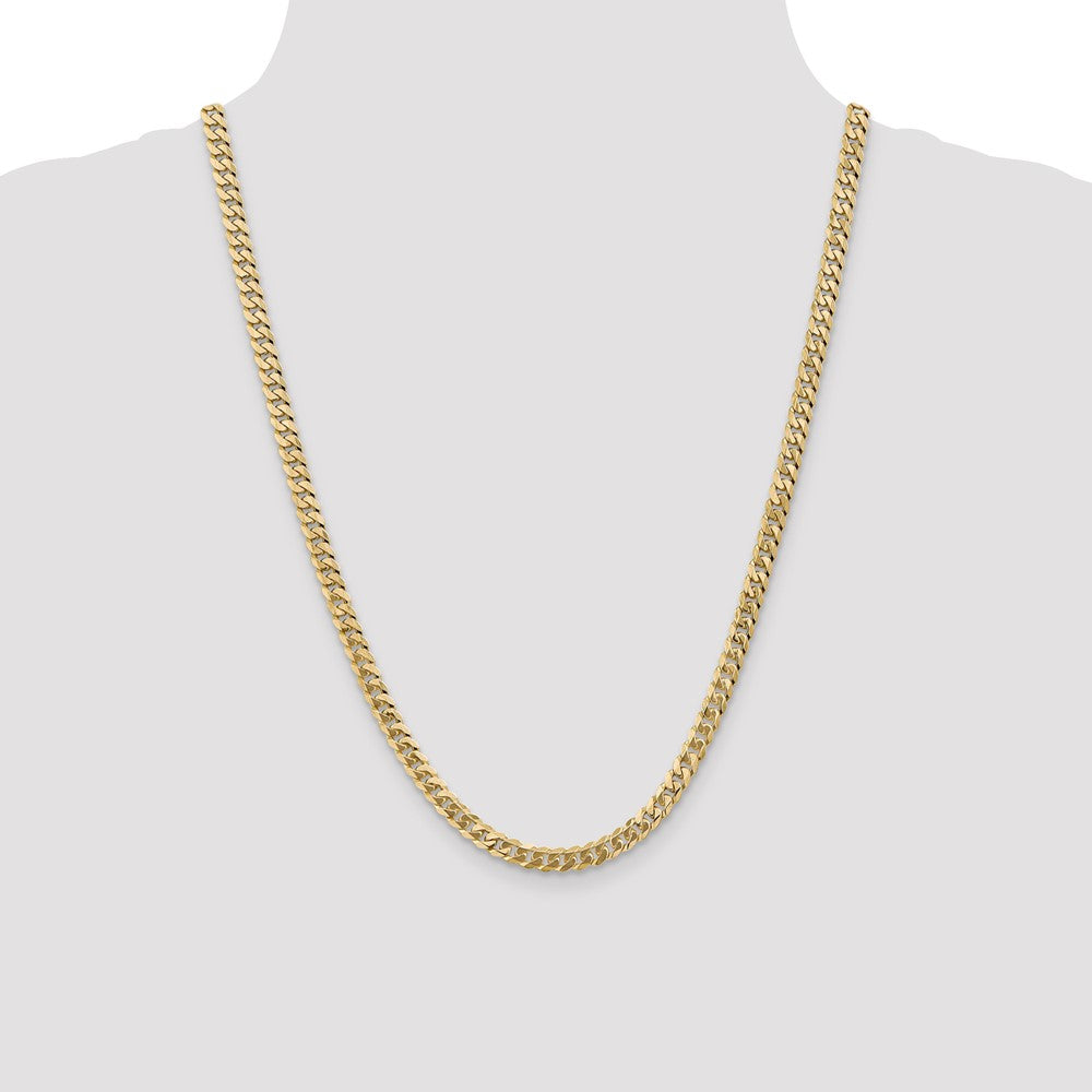 Flat Beveled Curb Chain - WBC
