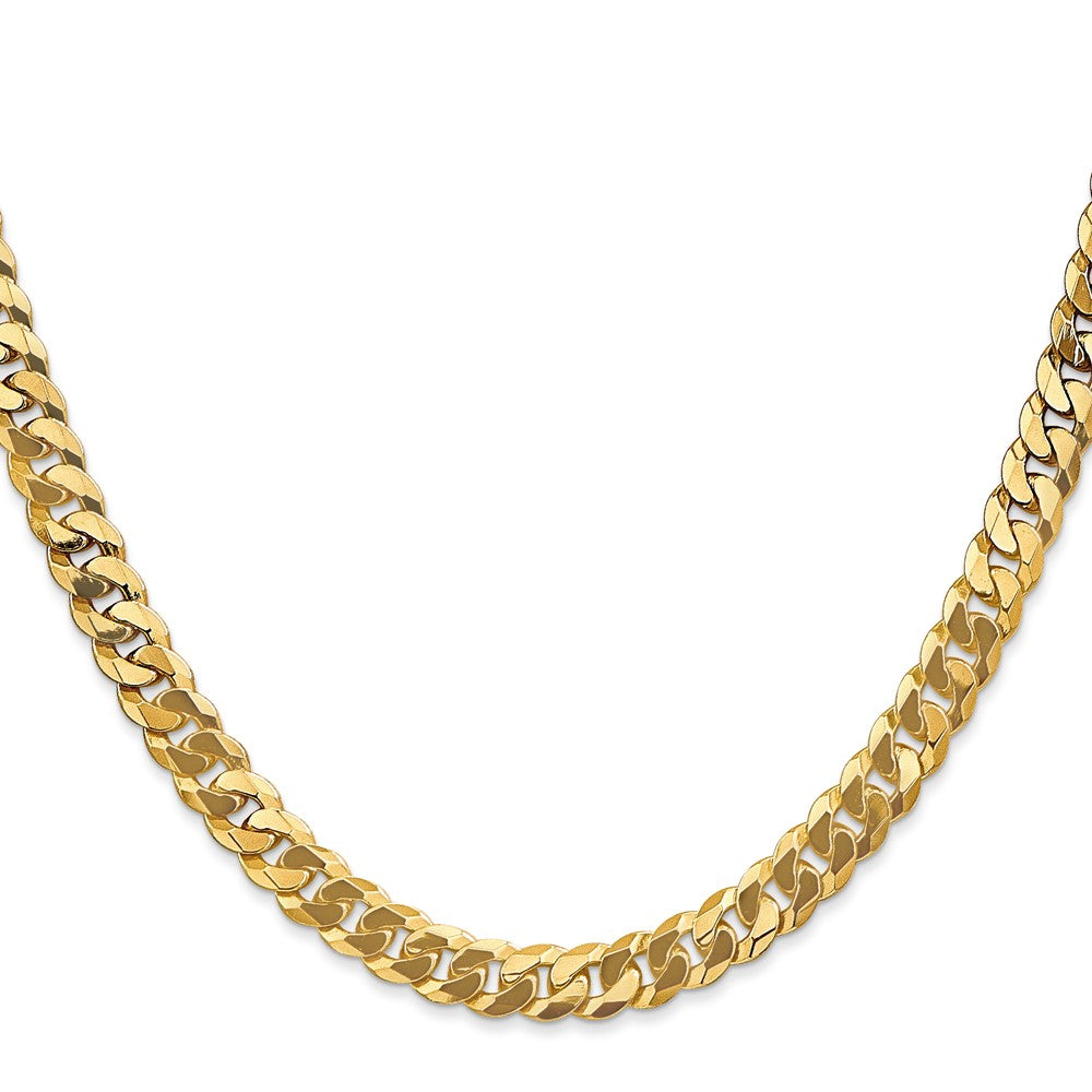 Flat Beveled Curb Chain - WBC