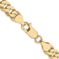 Flat Beveled Curb Chain - WBC