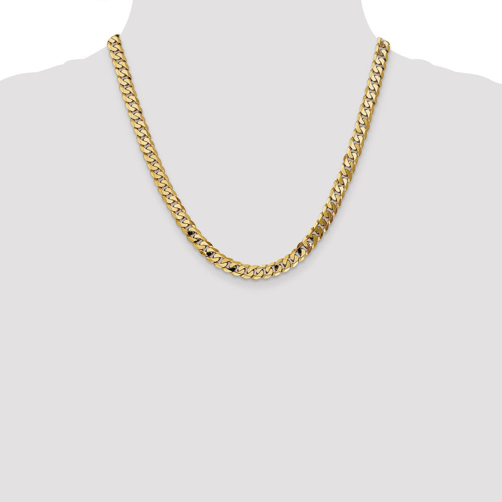 Flat Beveled Curb Chain - WBC
