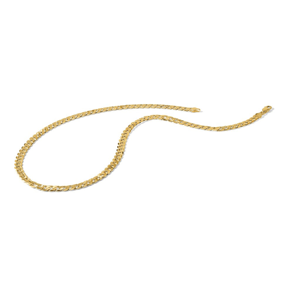 Flat Beveled Curb Chain - WBC