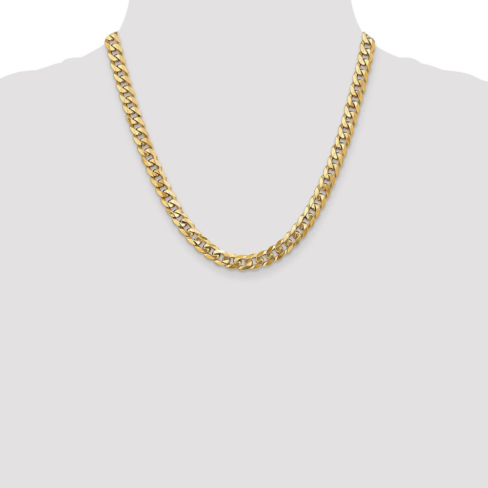 Flat Beveled Curb Chain - WBC