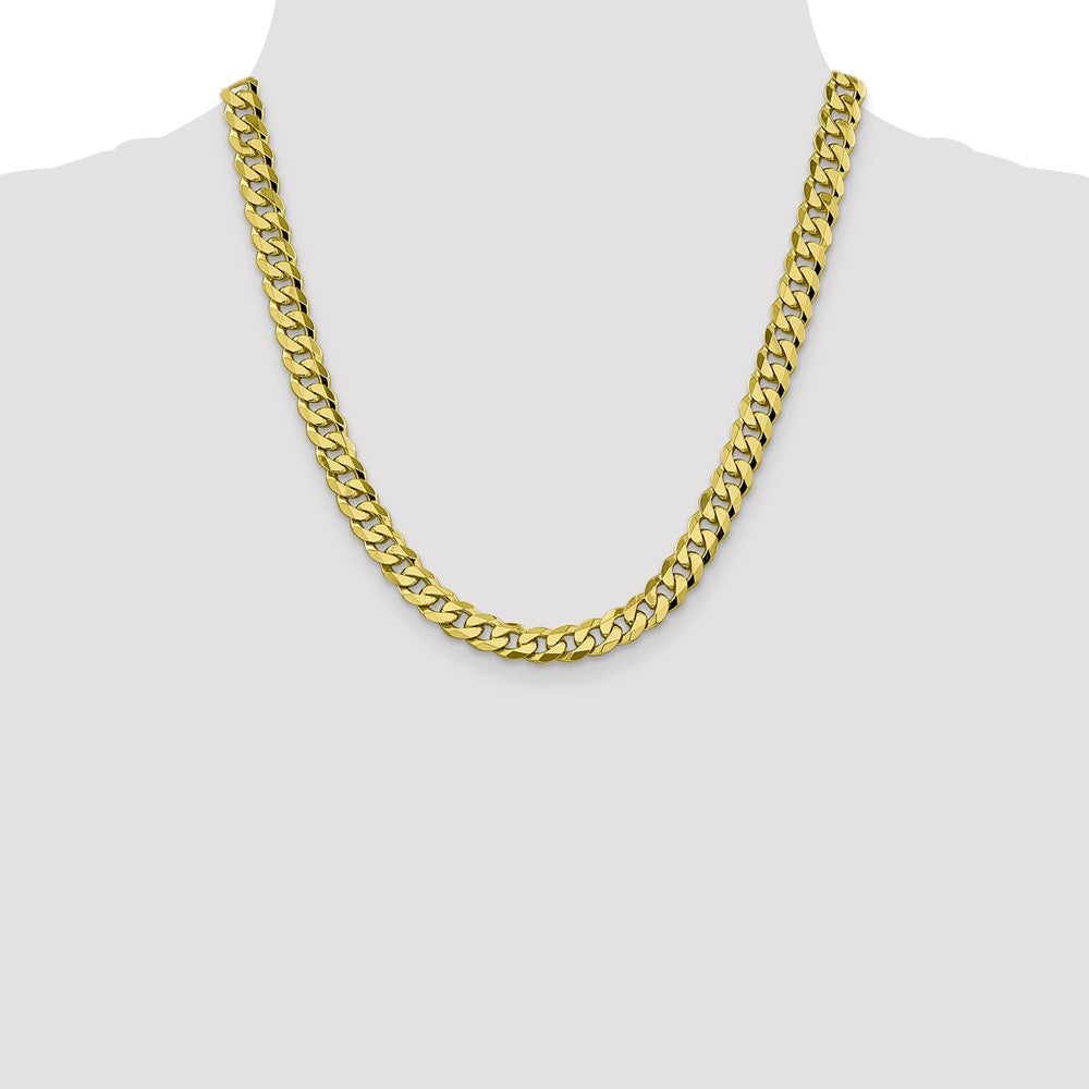 Flat Beveled Curb Chain - WBC