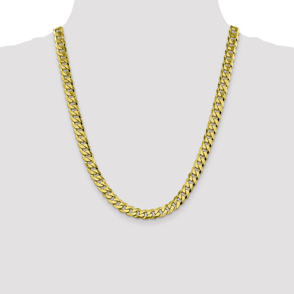 Flat Beveled Curb Chain - WBC