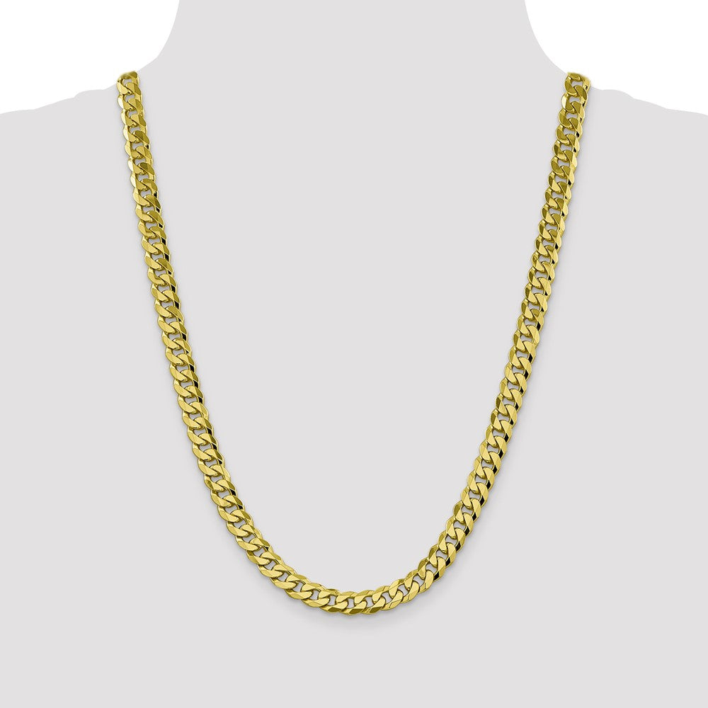 Flat Beveled Curb Chain - WBC