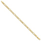 Fancy Polished Figaro Link Bracelet - WBC