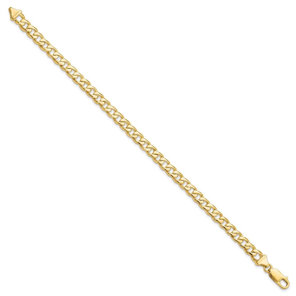 Hand-polished Fancy Curb Link Bracelet - WBC