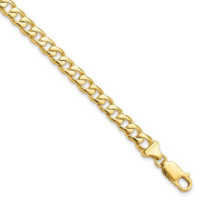 Hand-polished Fancy Curb Link Bracelet - WBC
