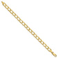 Satin and Diamond-cut Fancy Link Bracelet - WBC