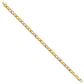 Fancy Polished and Textured Curb Link Bracelet - WBC
