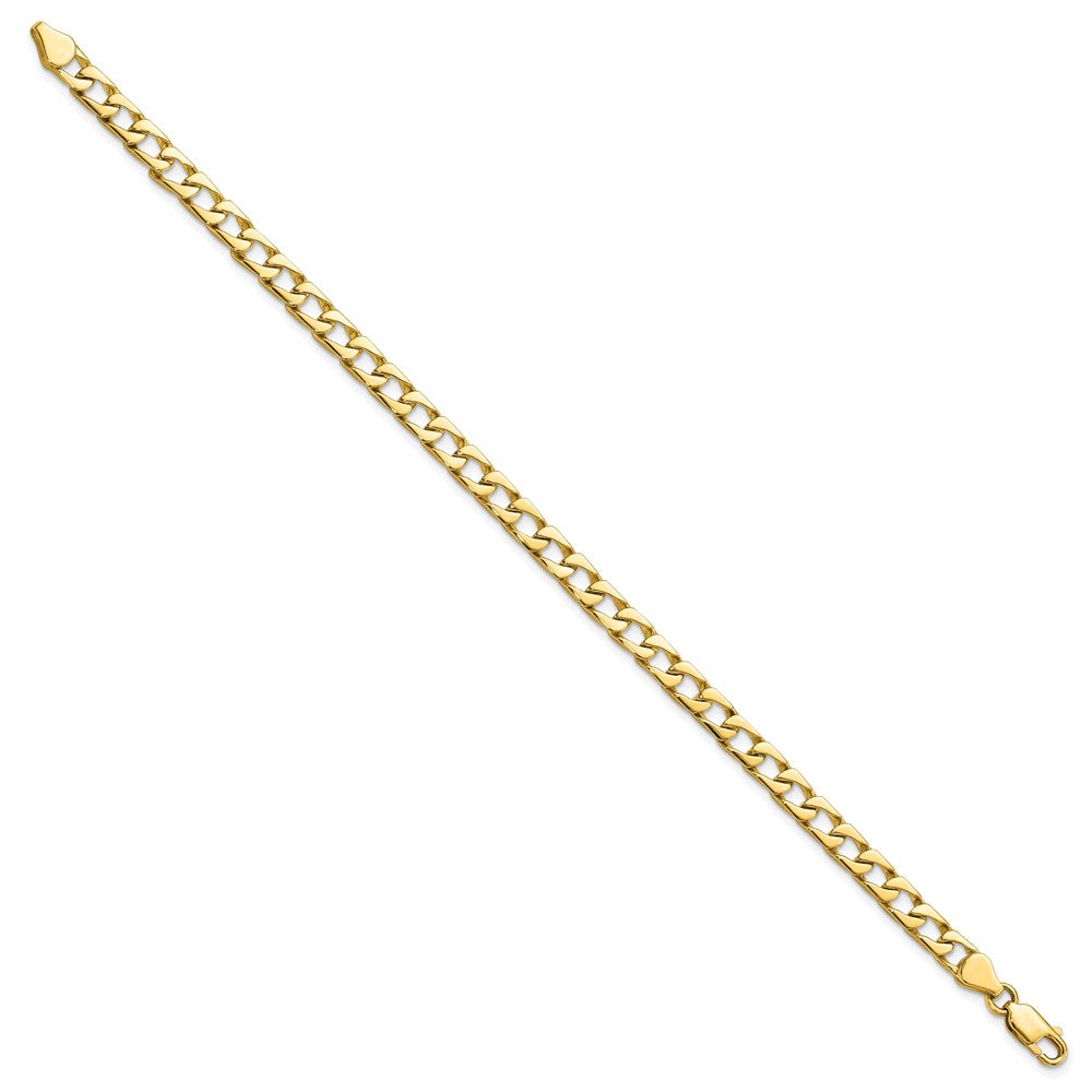 Fancy Polished Curb Link Bracelet - WBC