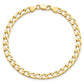 Fancy Polished Curb Link Bracelet - WBC