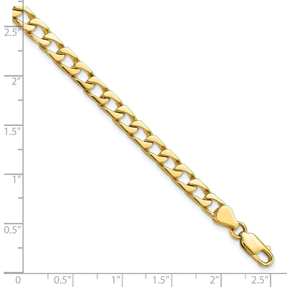 Fancy Polished Curb Link Bracelet - WBC