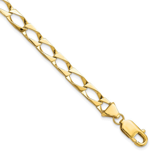 Fancy Polished Link Bracelet - WBC