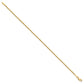 Diamond-cut Rope Chain Anklet - WBC
