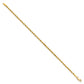 Diamond-cut Rope Chain Anklet - WBC