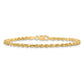 Diamond-cut Rope Chain Anklet - WBC