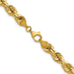 D/C Rope Fancy Lobster Clasp Chain - WBC