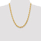 D/C Rope Fancy Lobster Clasp Chain - WBC