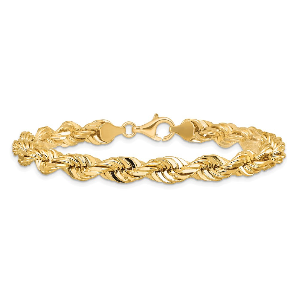 D/C Rope Fancy Lobster Clasp Chain - WBC