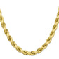 D/C Rope Fancy Lobster Clasp Chain - WBC