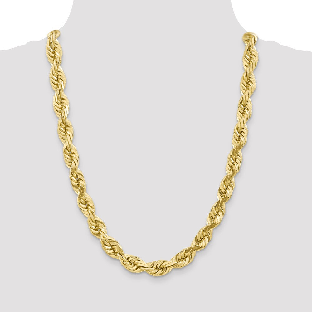 D/C Rope Fancy Lobster Clasp Chain - WBC