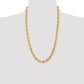 D/C Rope Fancy Lobster Clasp Chain - WBC