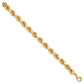 D/C Rope Fancy Lobster Clasp Chain - WBC