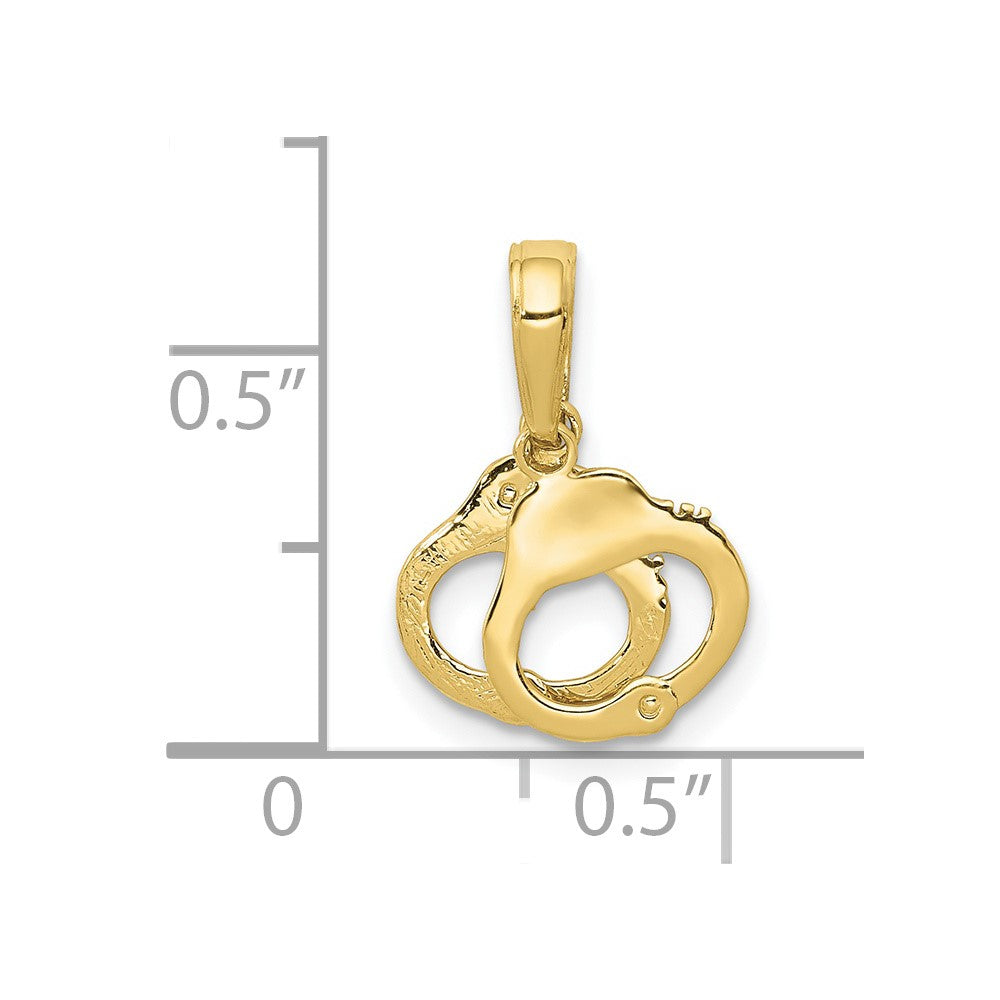 Moveable Handcuffs Pendant - WBC