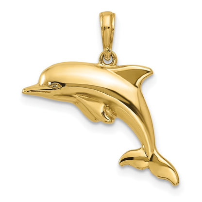 Jumping Dolphin Pendant - WBC