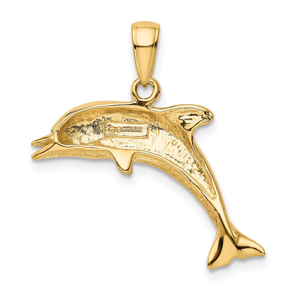 Jumping Dolphin Pendant - WBC