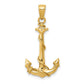 Anchor with Rope Pendant - WBC