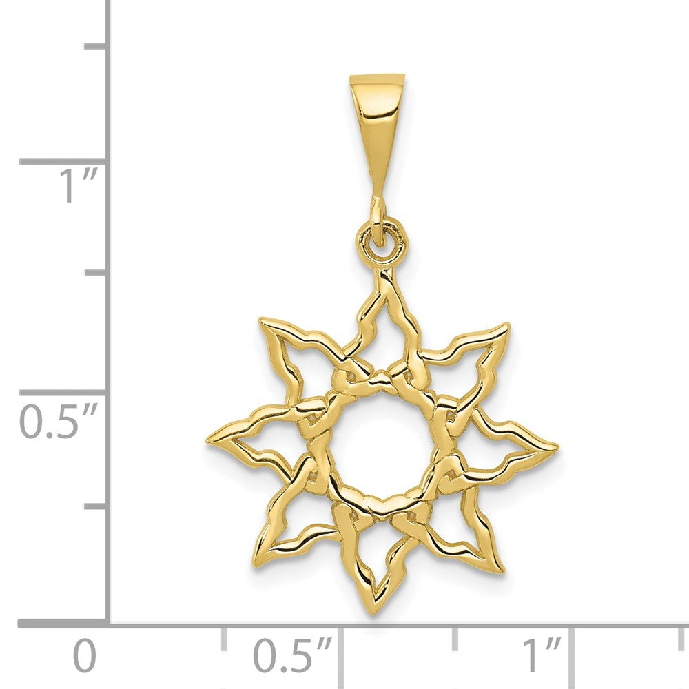 Cut-out Sun Charm - WBC