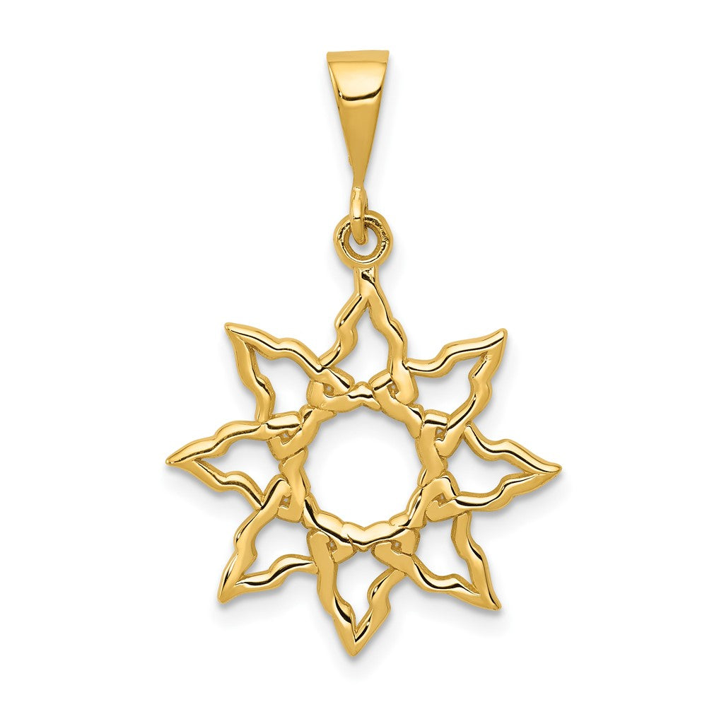 Cut-out Sun Charm - WBC