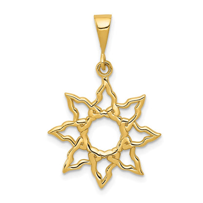 Cut-out Sun Charm - WBC