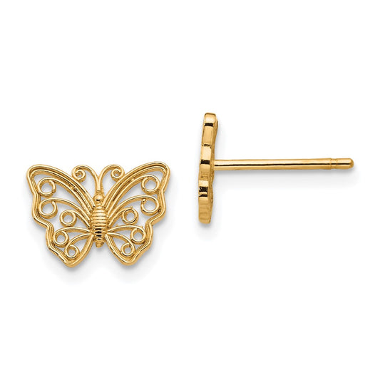 Butterfly Post Earrings - WBC