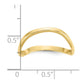 Polished Wave Fashion Thumb Ring - WBC