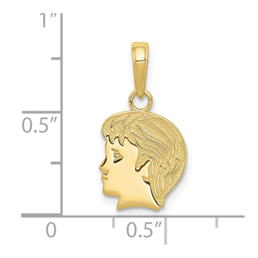 Boy Head Charm - WBC