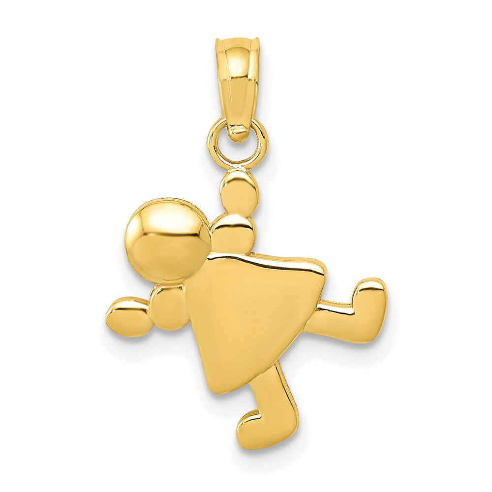 Little Girl Cartwheel Charm - WBC