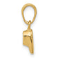 3-D Baby Shoe Charm - WBC