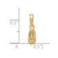 3-D Baby Shoe Charm - WBC