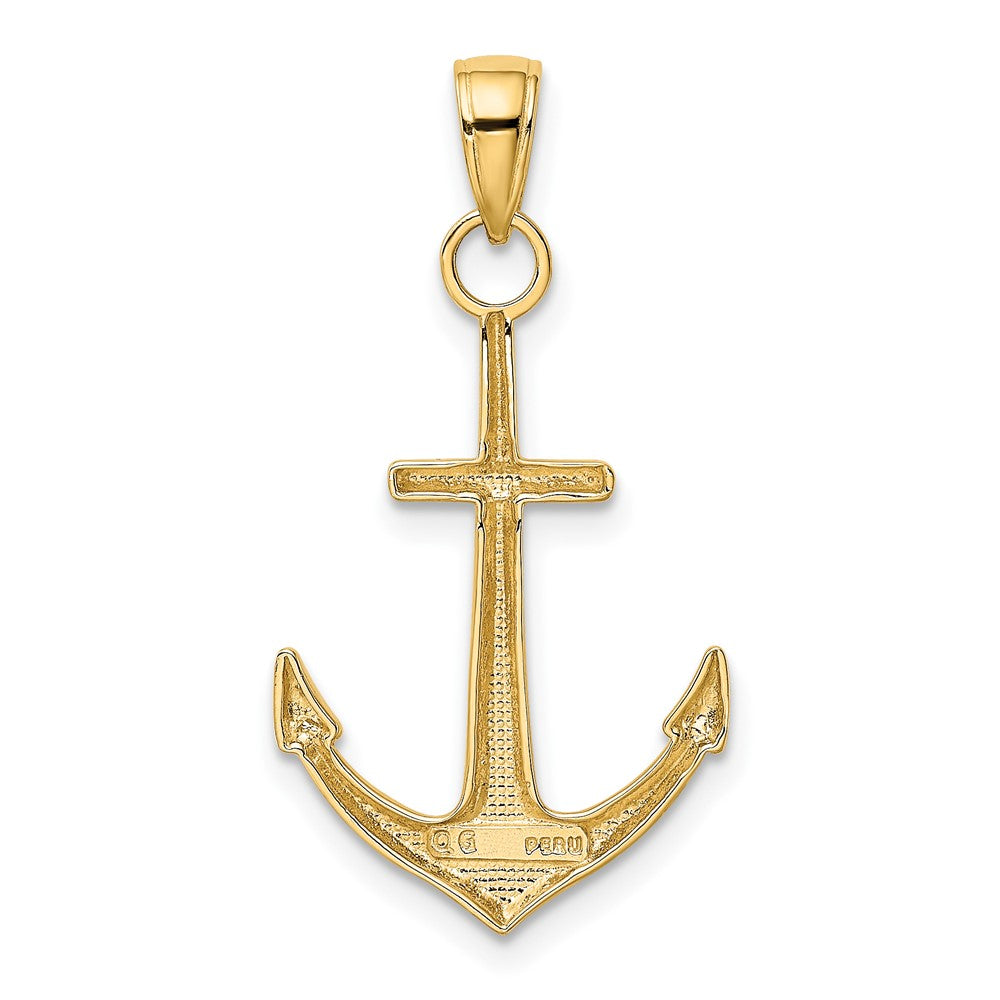 Polished Anchor Pendant - WBC