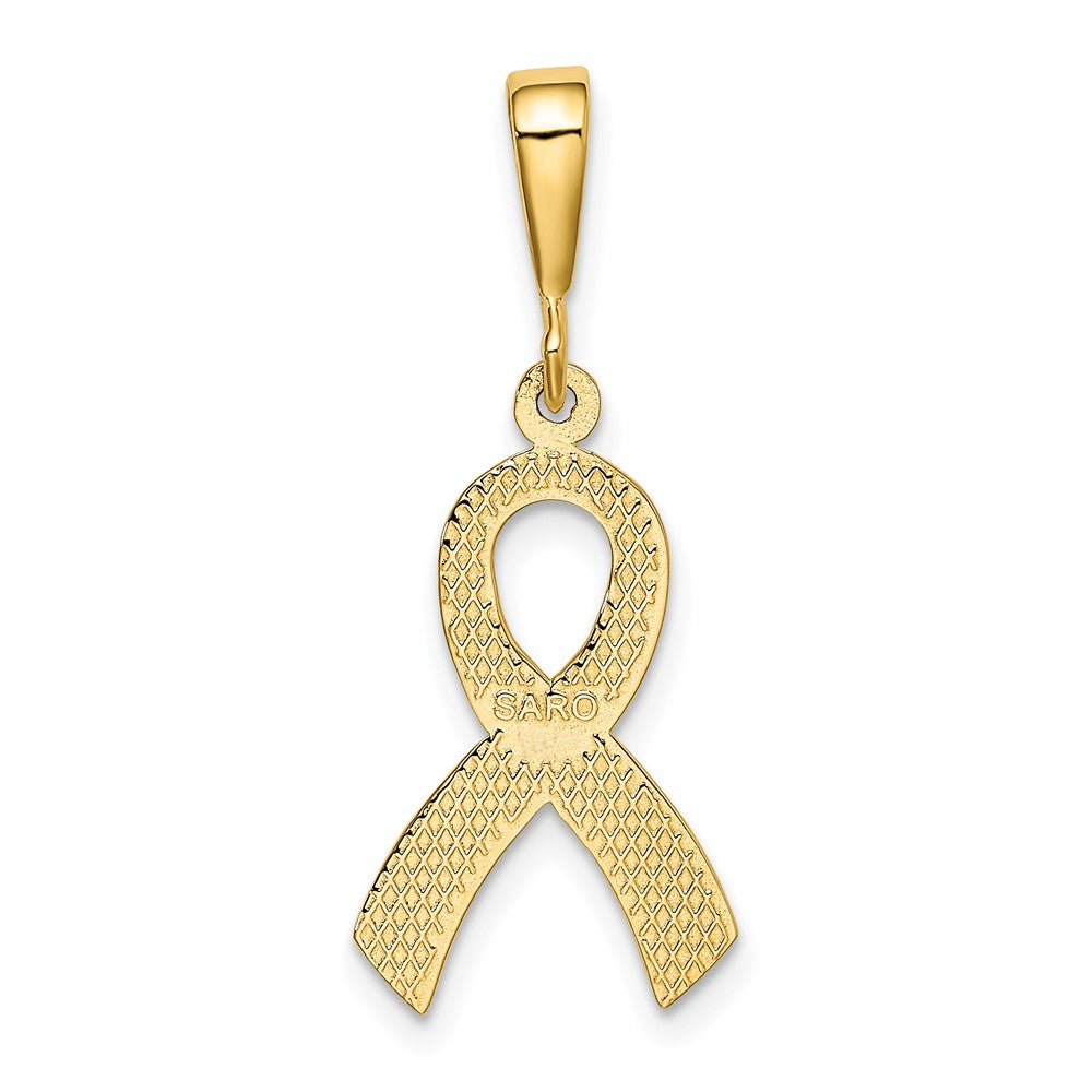 Awareness Ribbon Pendant - WBC