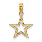 Cut-out Star Charm - WBC