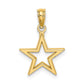 Cut-out Star Charm - WBC