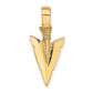 3-D Arrowhead Charm - WBC