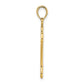 Cut-Out Polished Dog Bone Charm - WBC