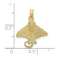 Textured Spotted Eagle Ray Charm - WBC
