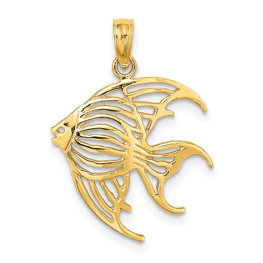 Cut-Out Angelfish Charm - WBC